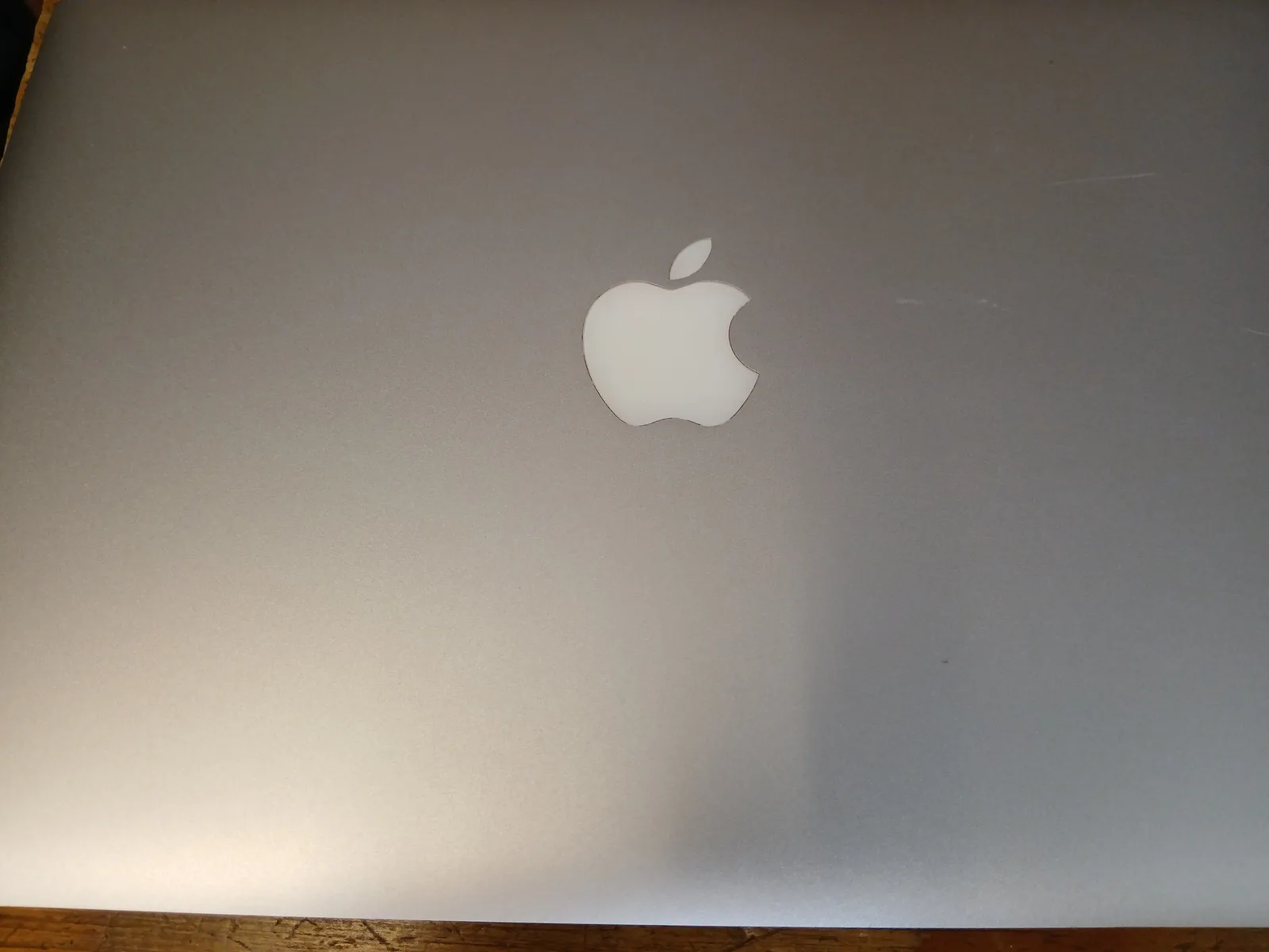 2017 MacBook Air on the bench in Harold Hill, Romford — ready for a Windows 11 Pro install via Boot Camp